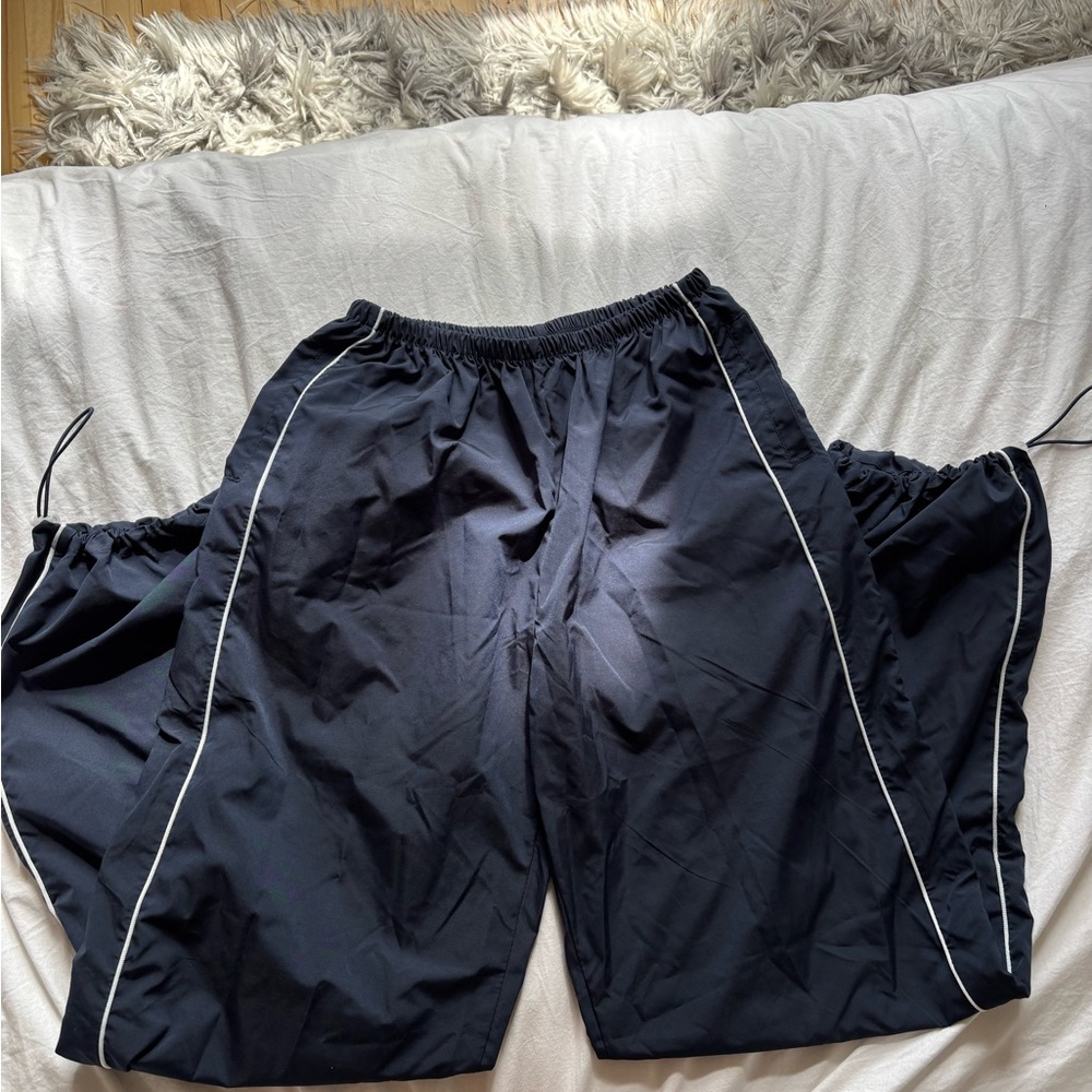 Navy Track Pants - Picture 2 of 2